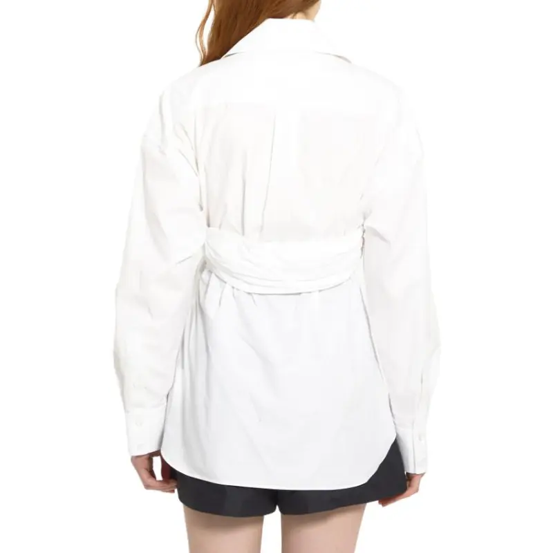 Alexander Wang Ruched Bandeau Shirt-2