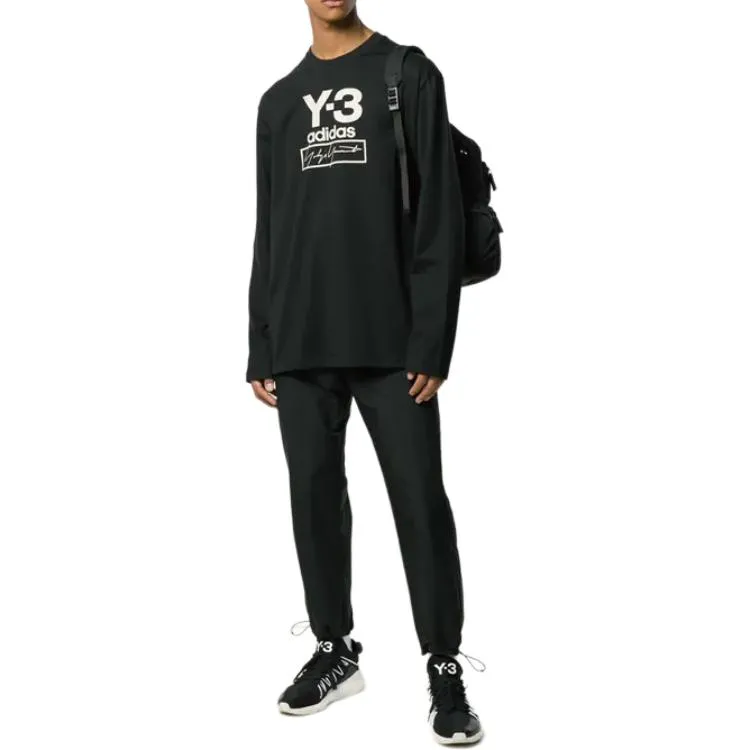 Y 3 T Shirts Men Black-2