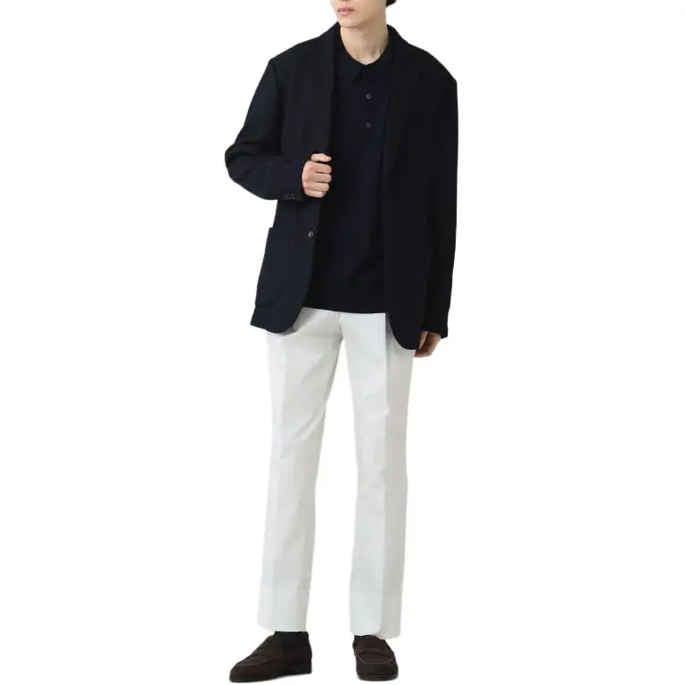 Beams Casual Pants Men White-2