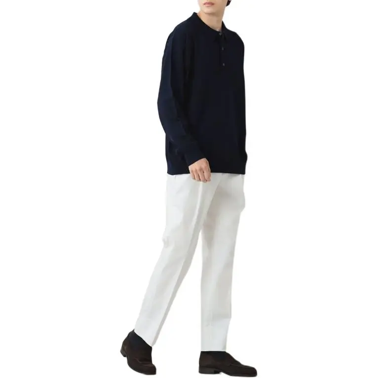 Beams Casual Pants Men White-3