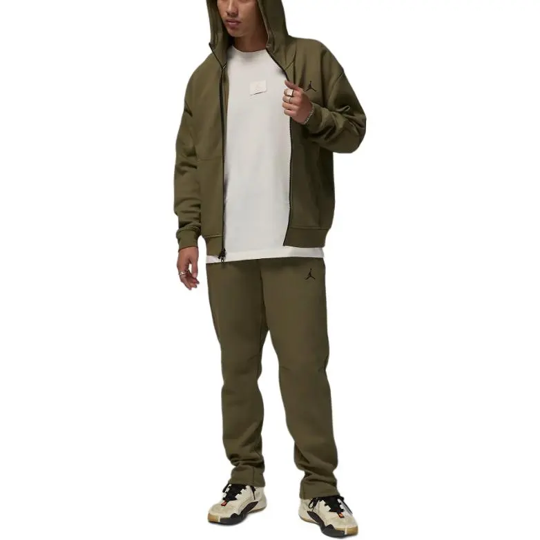 JORDAN Sport Hoop Fleece Men's Dri-FIT Full-Zip Hoodie-2