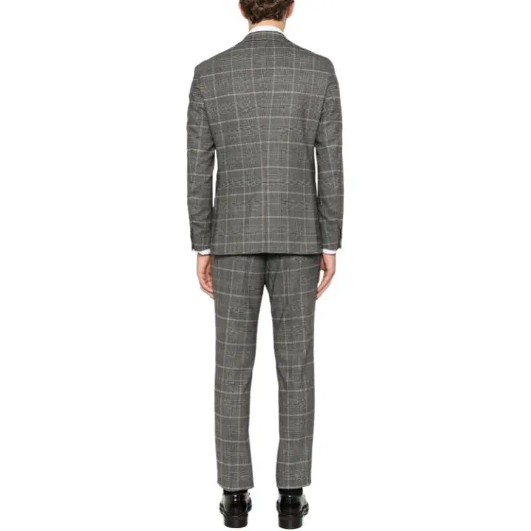 HUGO BOSS Checked Stretch wool Suit-2