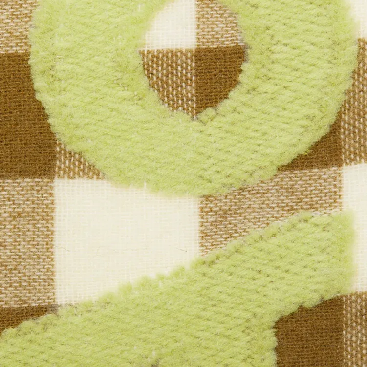Acne Studios Jacquard logo Checked Scarf-2