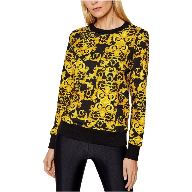 VERSACE JEANS COUTURE Sweatshirts Women's Yellow-3