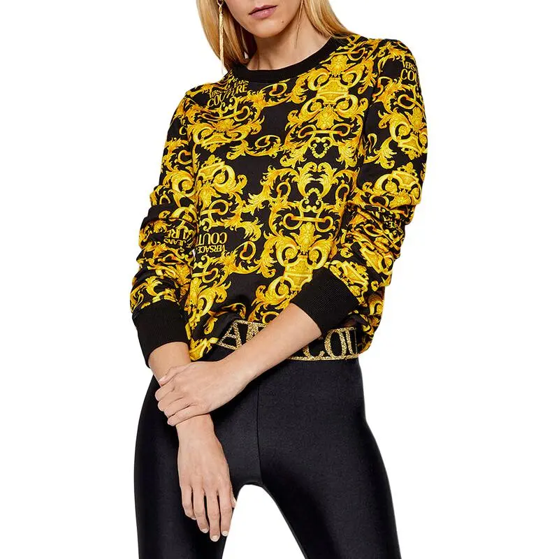 VERSACE JEANS COUTURE Sweatshirts Women's Yellow-2