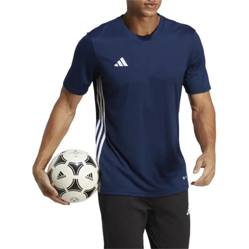Adidas T-Shirts Men Dark Blue-2