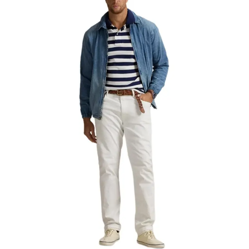 Ralph Lauren The Bayport Indigo-Dyed Denim Denim Jacket Men's Blue-1