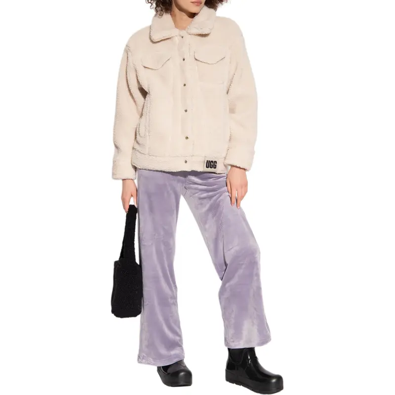 UGG Frankie Fleece Trucker Jacket-1