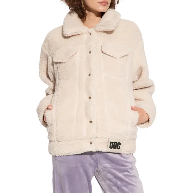 UGG Frankie Fleece Trucker Jacket-2