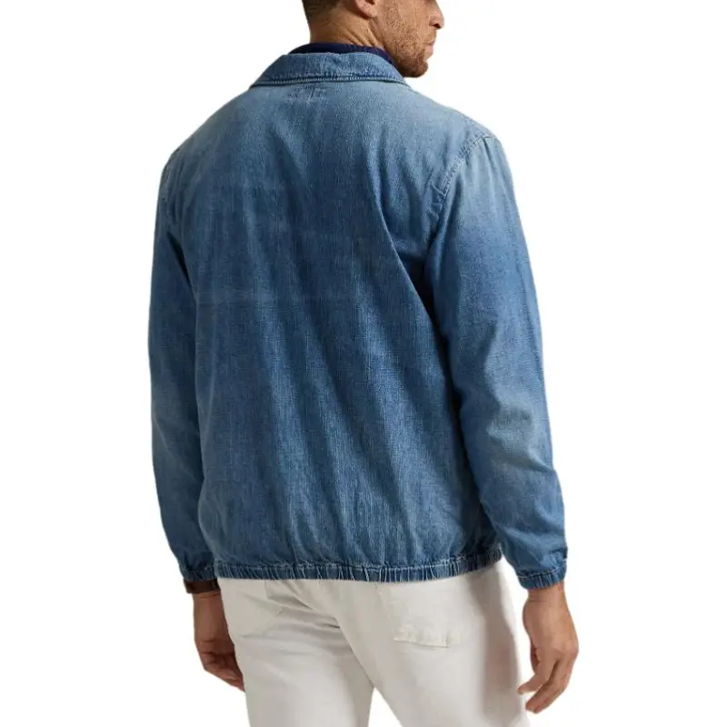 Ralph Lauren The Bayport Indigo-Dyed Denim Denim Jacket Men's Blue-3