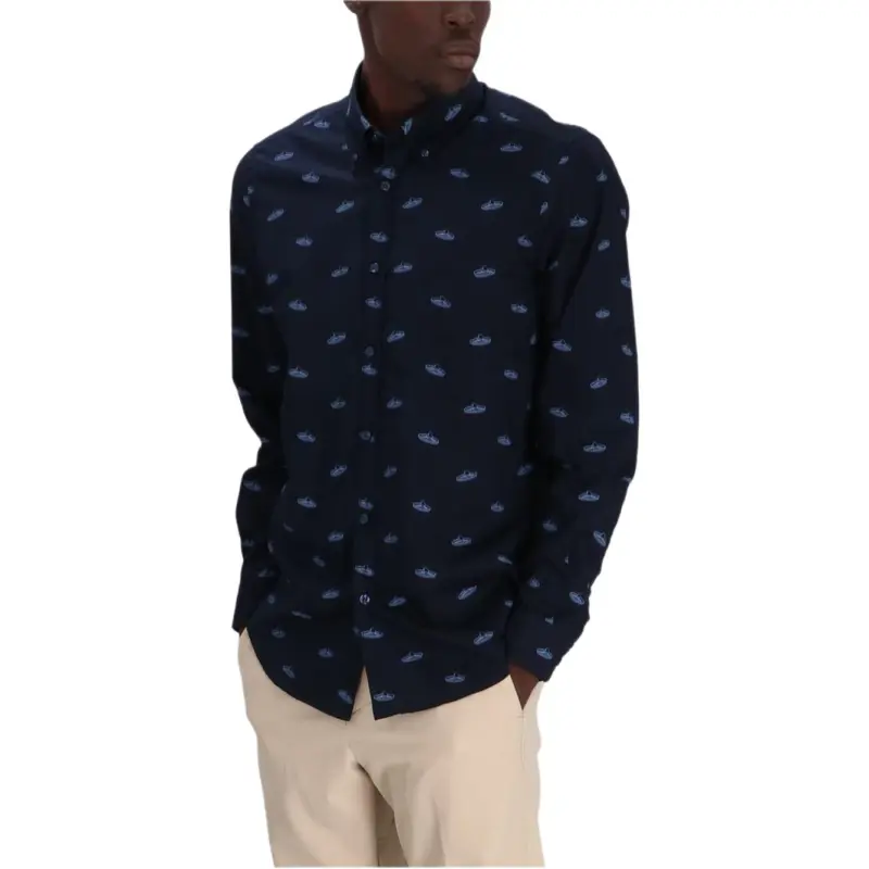 Hugo Sombrero print Cotton Shirt-3