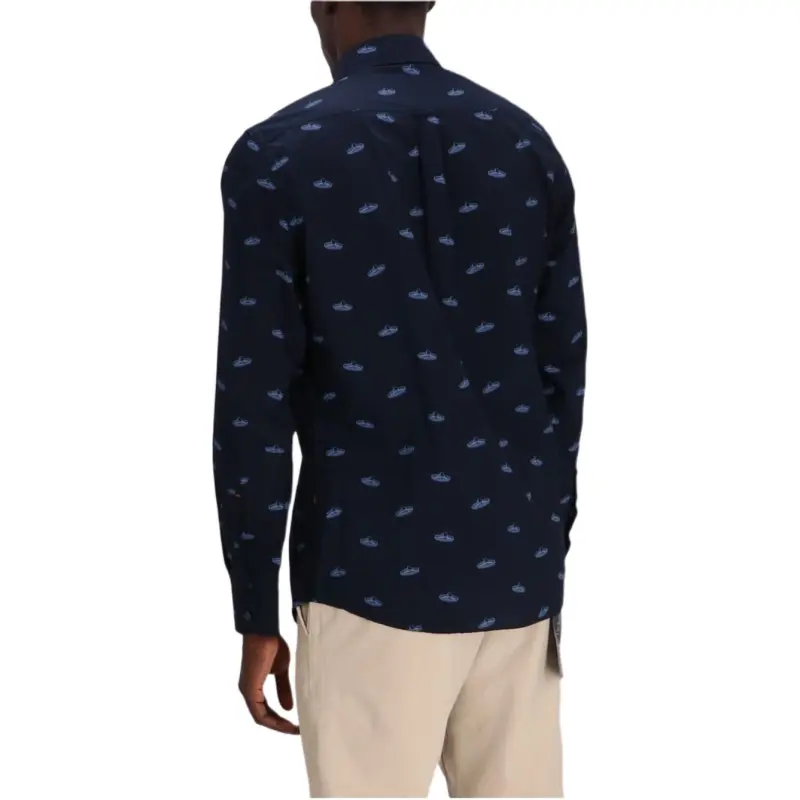 Hugo Sombrero print Cotton Shirt-4