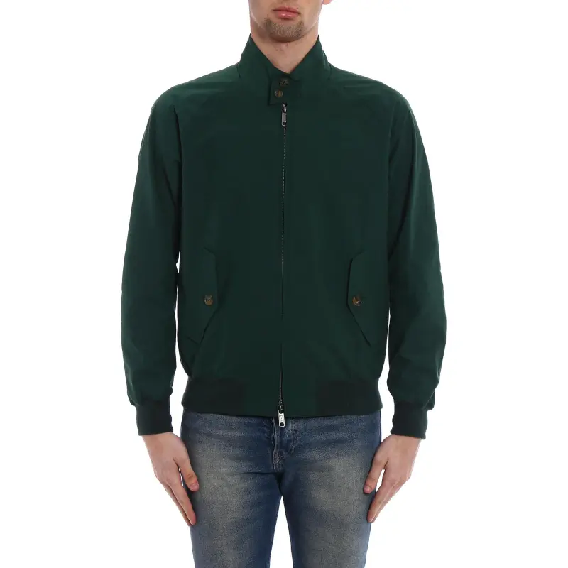 BARACUTA High Neck Zipped Jacket-2