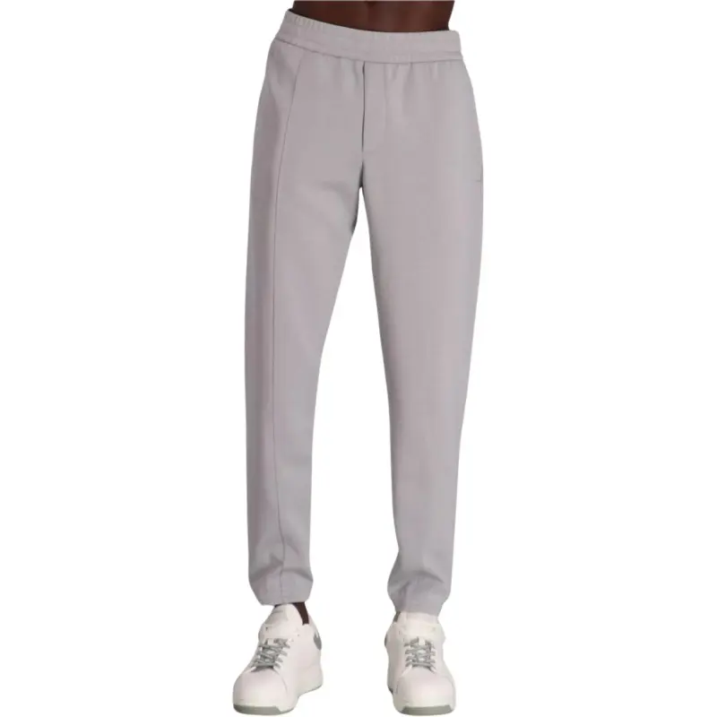 EMPORIO ARMANI Knitted Sports Pants Men's Gray-2