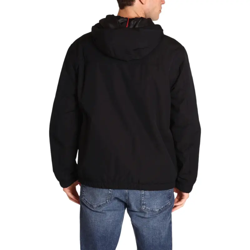 HUGO BOSS Logo Patch Hooded Jacket-4