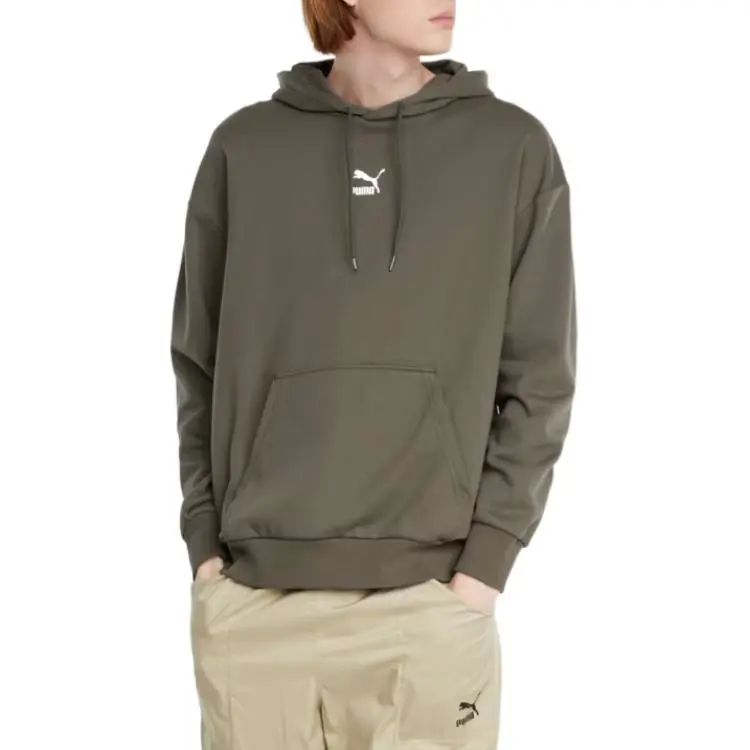 PUMA Sweatshirt Men's Olive Green-3