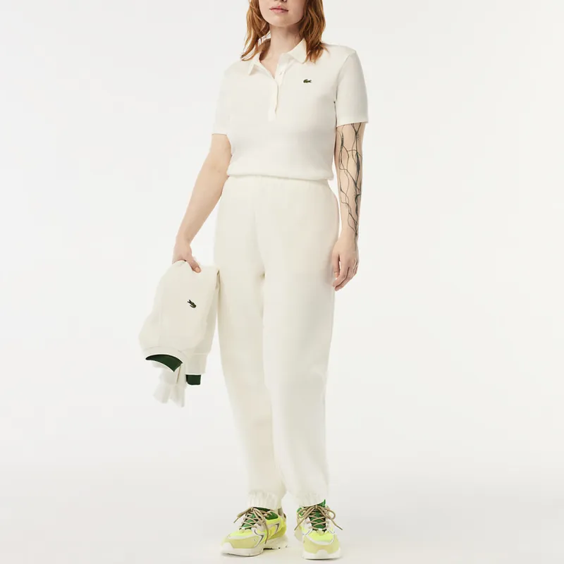 LACOSTE Polo Shirt Women's White-1