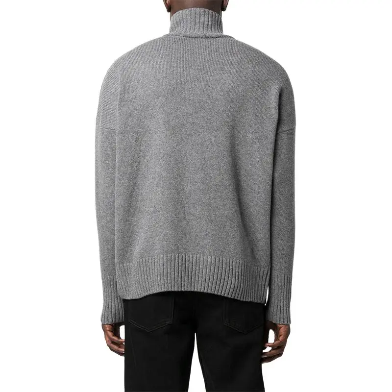 Maison Kitsune Sweaters Men Charcoal Gray-4