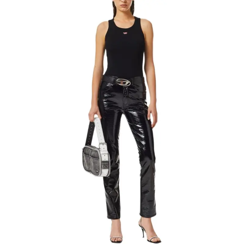 DIESEL T Anky D Logo appliqué Tank Top-1