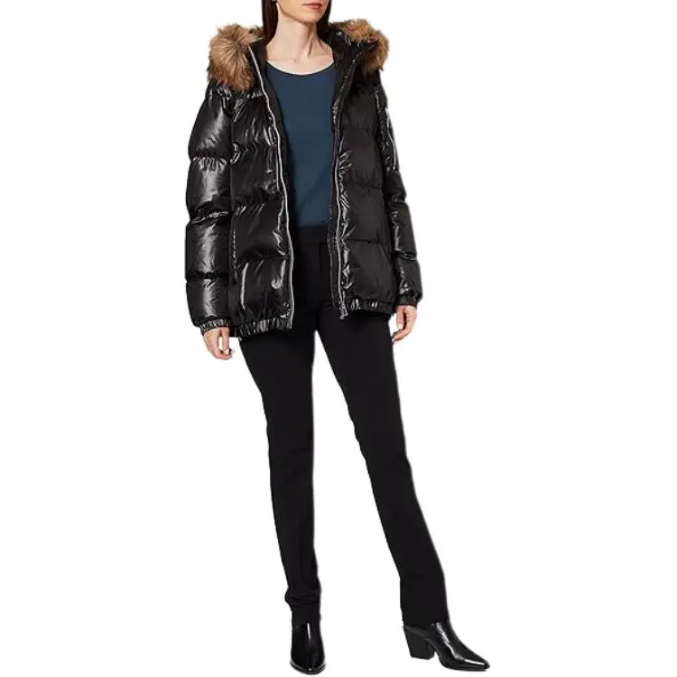 GEOX Jackets Coats Women's Black-2