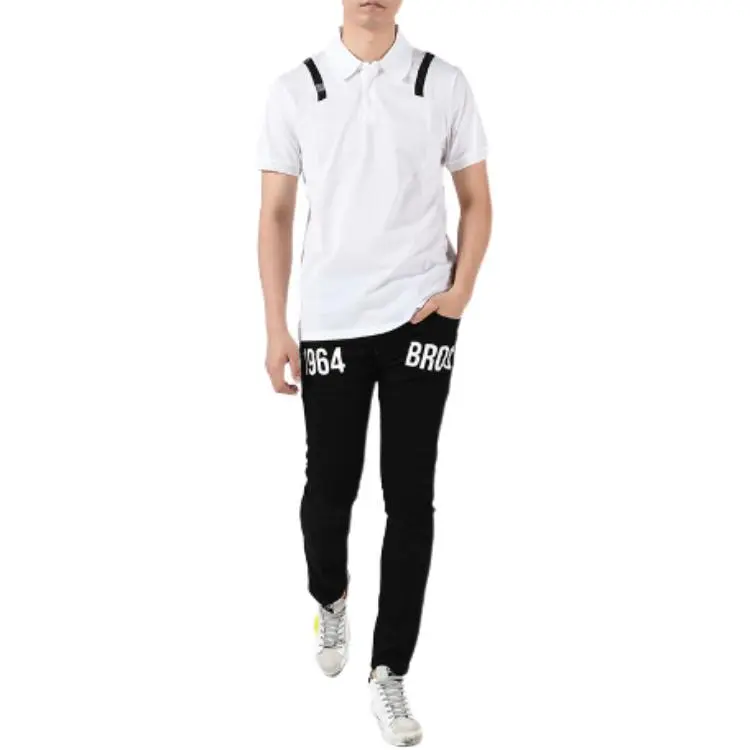 Neil Barrett Polo Shirt Men's White-3