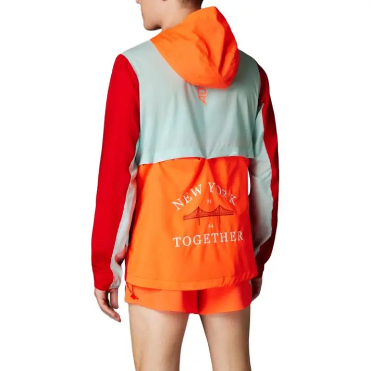 Adidas Free Shipping With AdiClub New York City Men's Running Jacket-4