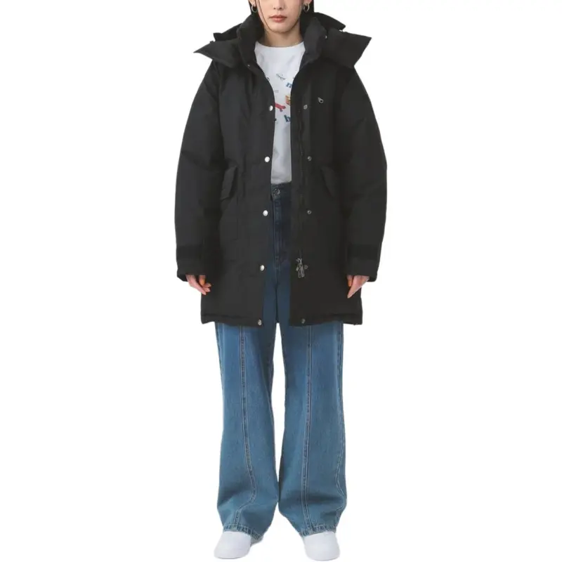 Beams x THE NORTH FACE Down Jacket Women's Black-2