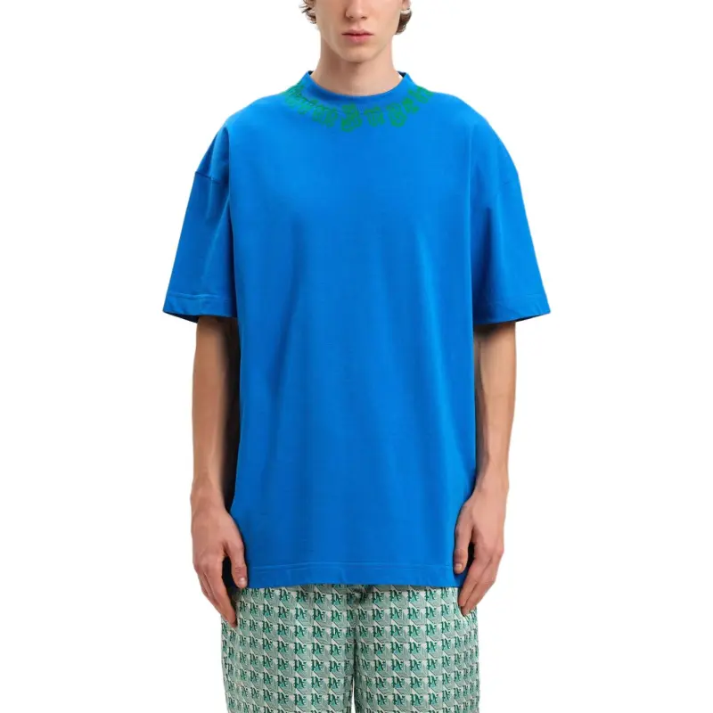 PALM ANGELS Neck Logo Tee-2