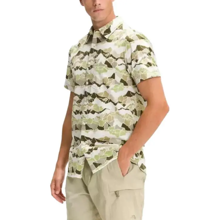 THE NORTH FACE Shirt Men's Green-3