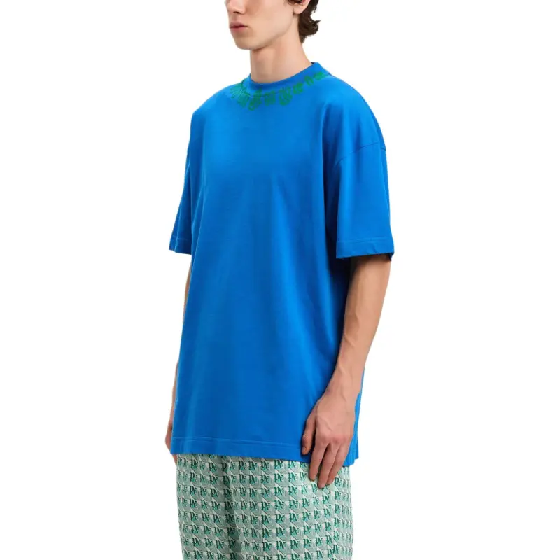 PALM ANGELS Neck Logo Tee-3