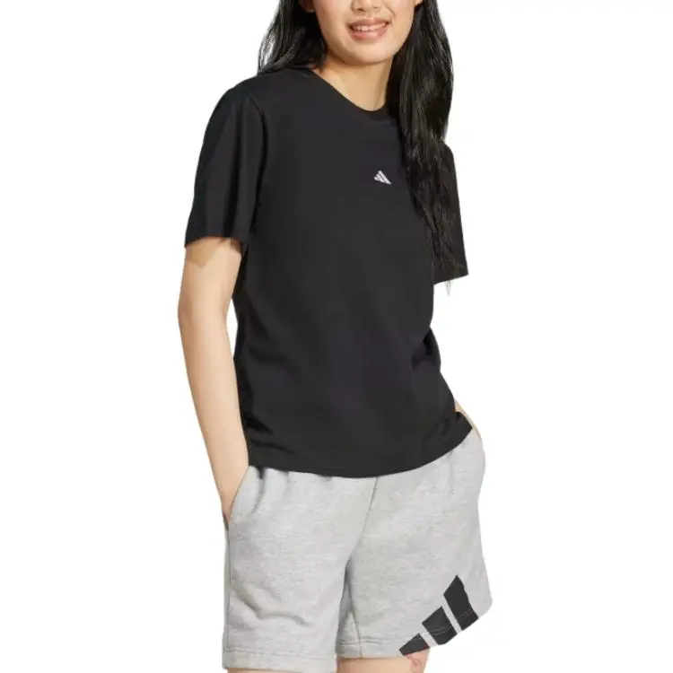 Adidas Free Shipping With AdiClub Essentials Small Logo Cotton Tee-3