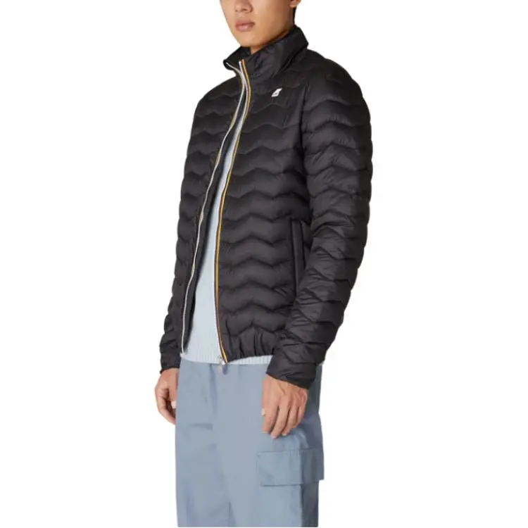 K WAY Valentine Quilted Warm Zipped Jacket-3