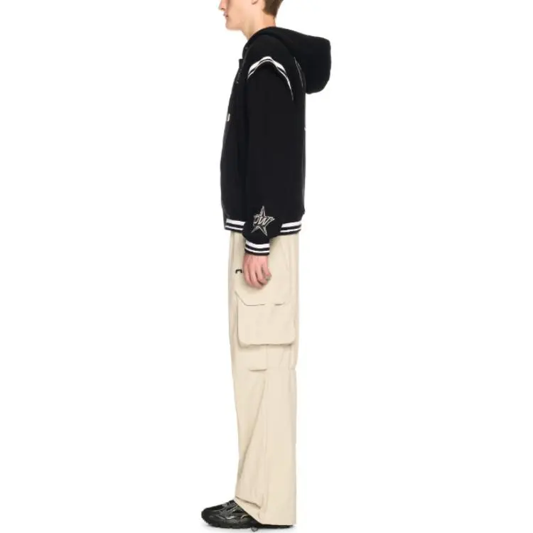 OFF WHITE Logo appliqué Bomber Jacket-2