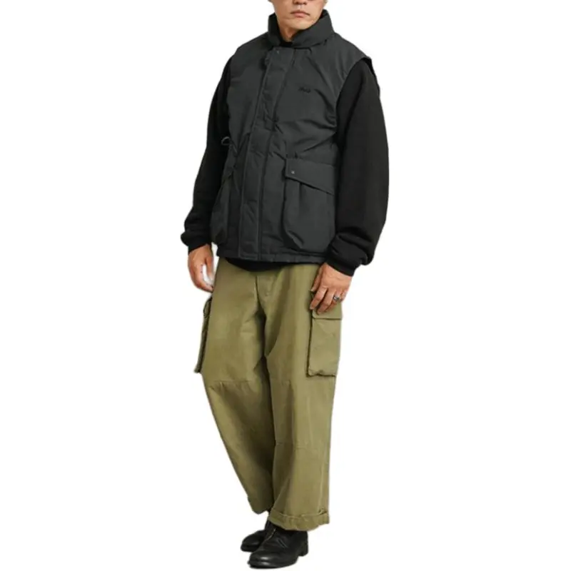 NANGA Vests Unisex Black-2