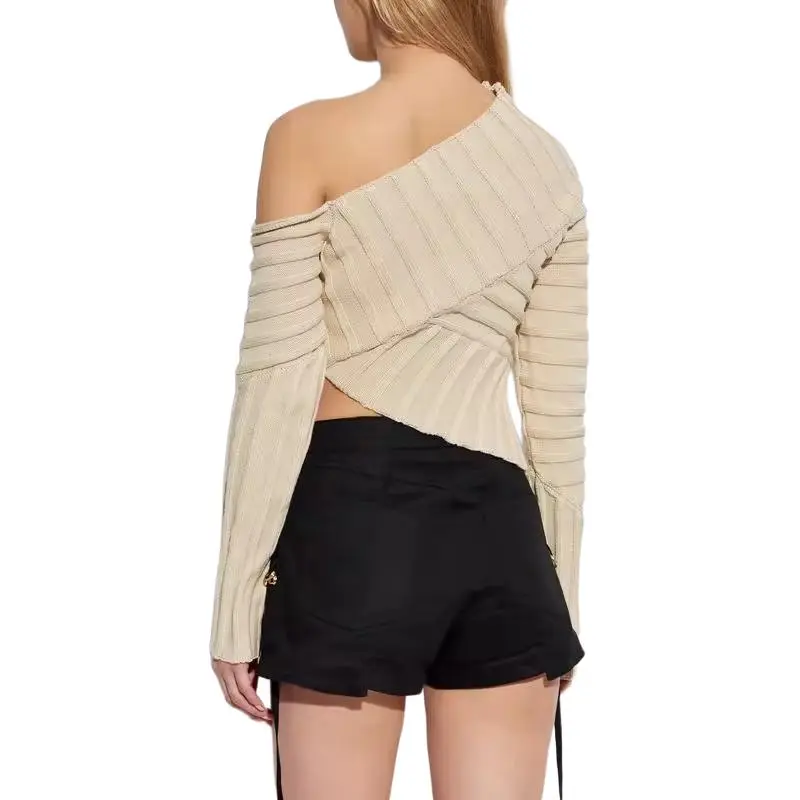 CULT GAIA Jaidan Asymmetric Knit Top-4
