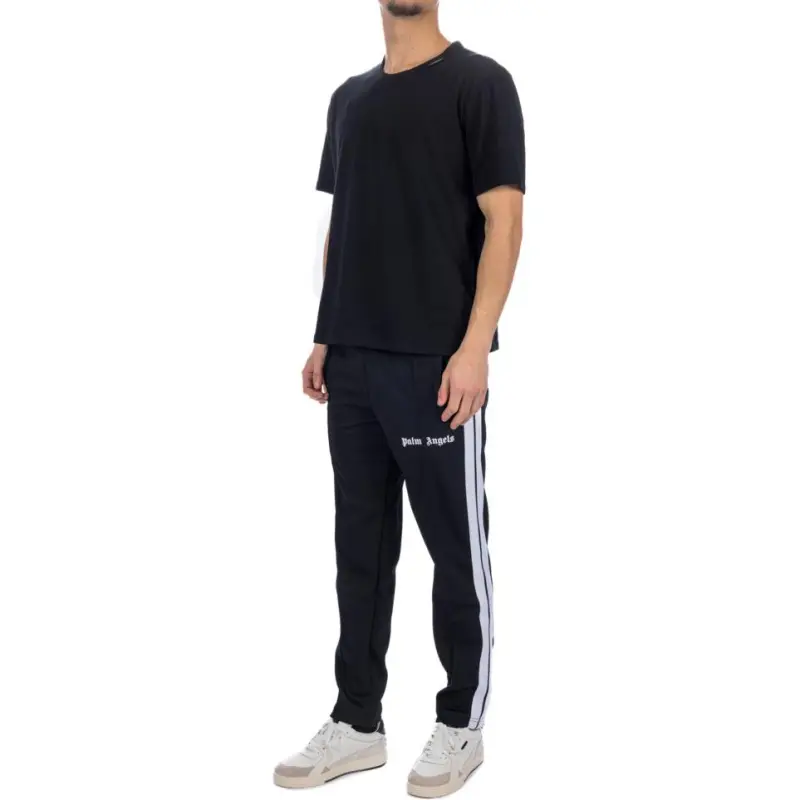 PALM ANGELS Logo-appliqué Crew-neck T-shirt-2