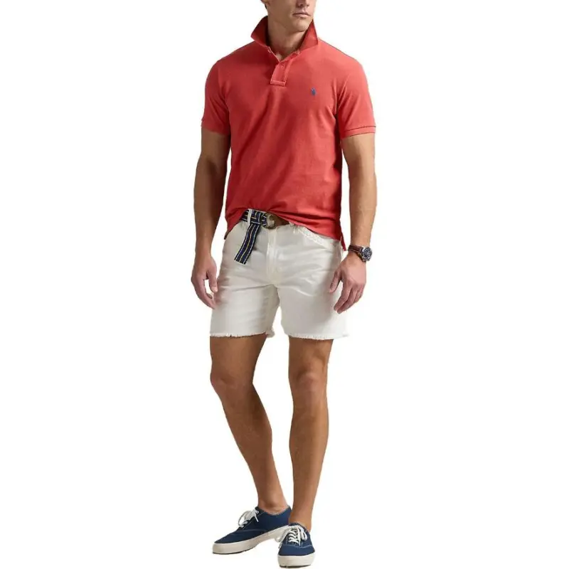Polo Ralph Lauren Logo Embroidered Short Sleeved Polo Shirt-1