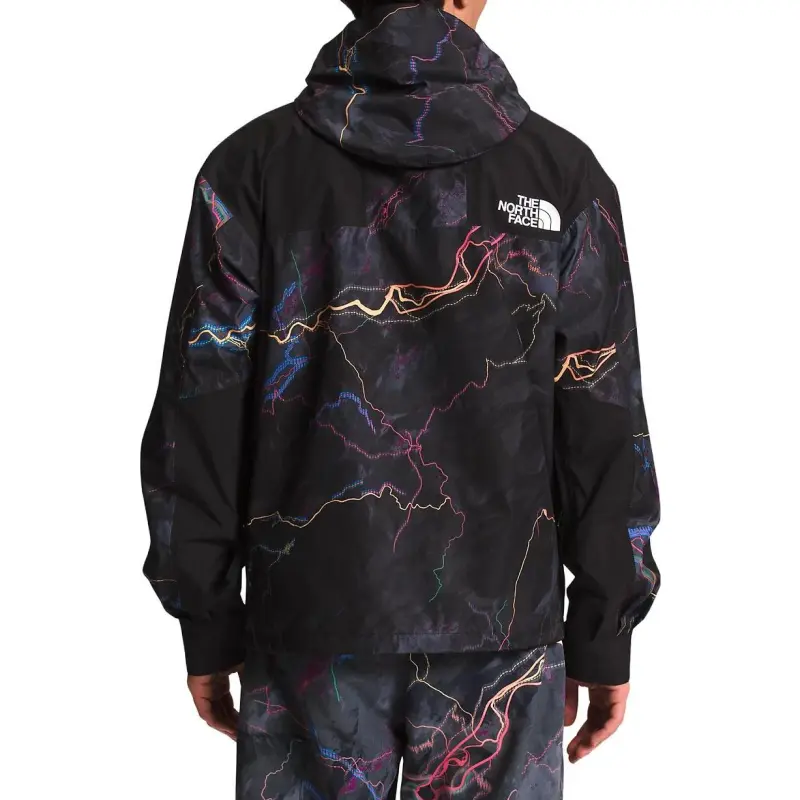 THE NORTH FACE Mountain Windbreaker Jackets Men Black-4