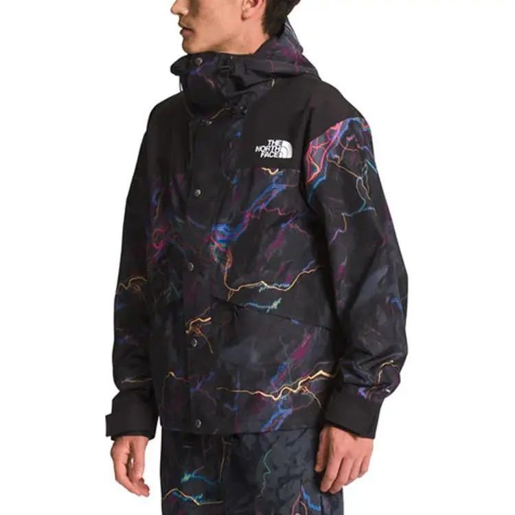 THE NORTH FACE Mountain Windbreaker Jackets Men Black-3
