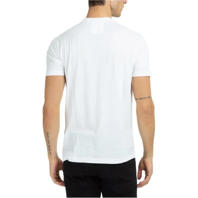 EMPORIO ARMANI Pima jersey T shirt With Logo Print-7