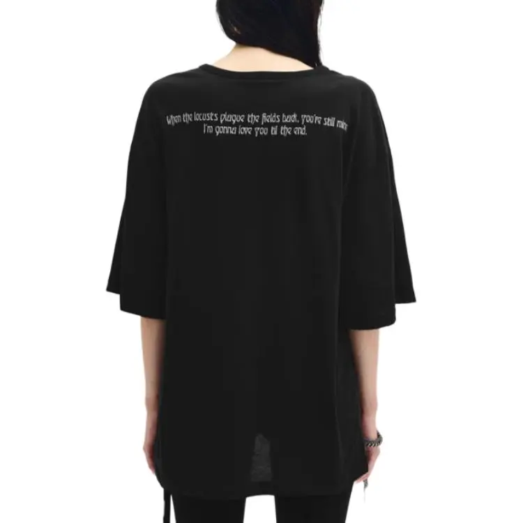 Ann Demeulemeester Aga ''Sunset Bleeding'' High Comfort T Shirt-4