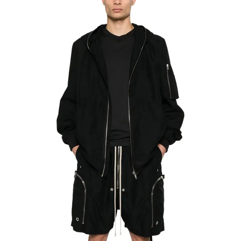 Rick Owens DRKSHDW Gimp Flight Bomber Jacket-2