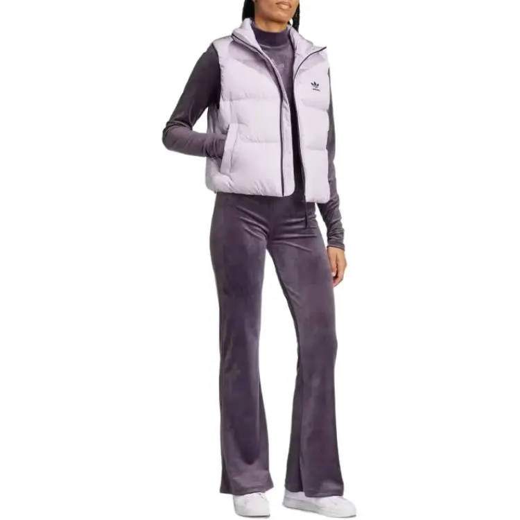 Adidas Clothing Vests Women's Purple-1
