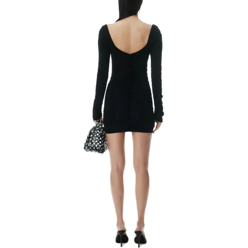 Alexander Wang Ruched Mini Dress-3