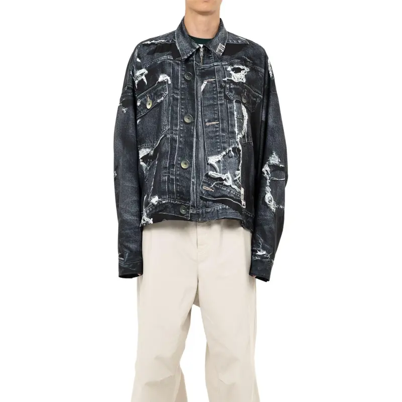 Maison Mihara Yasuhiro Trompe L'oeil Jacket-2