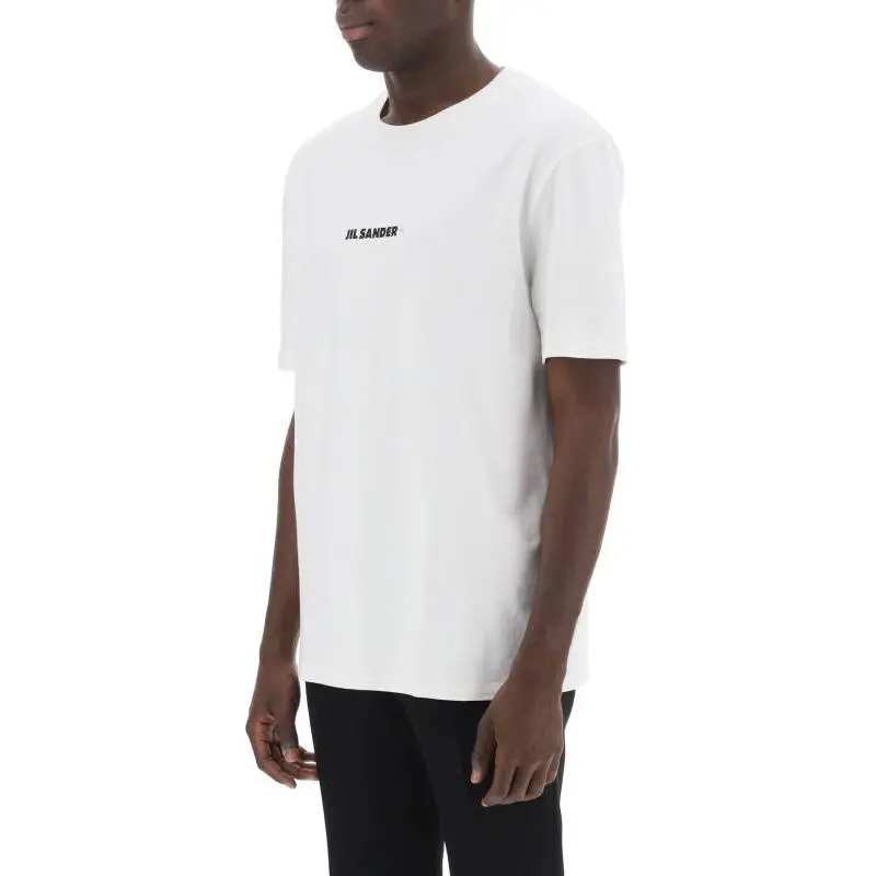 JIL SANDER + Crew Neck T Shirt-2