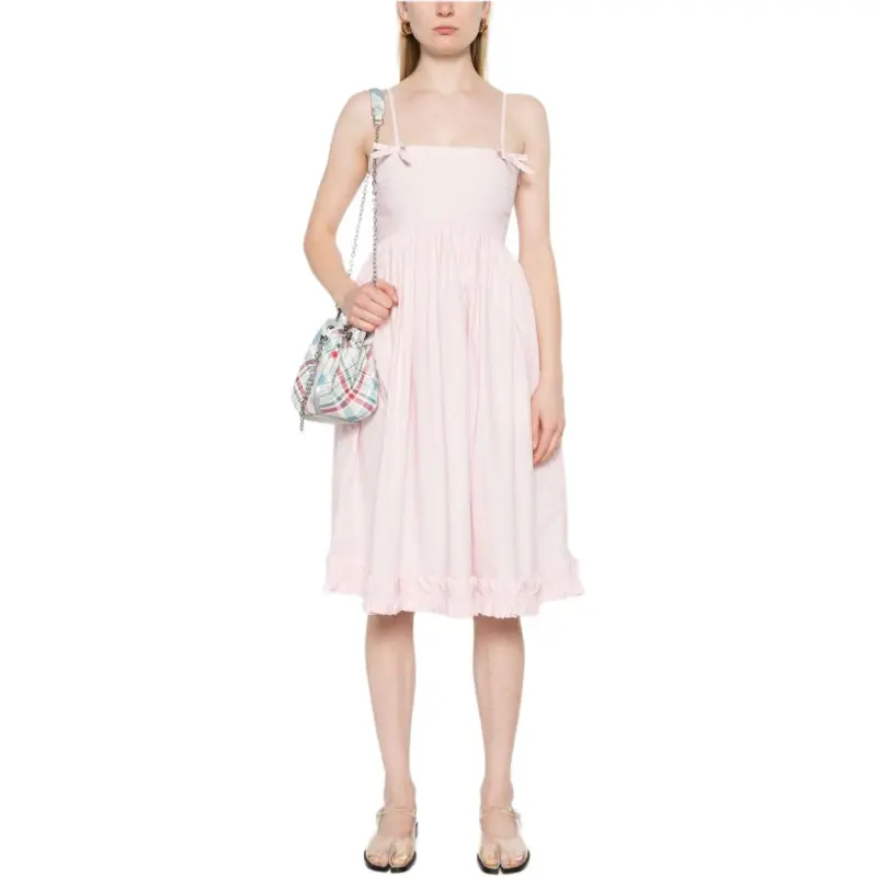 GANNI Strappy Midi Dress-1