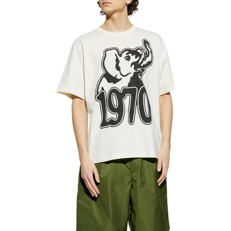 KENZO Graphic Printed Boxy T Shirt-1