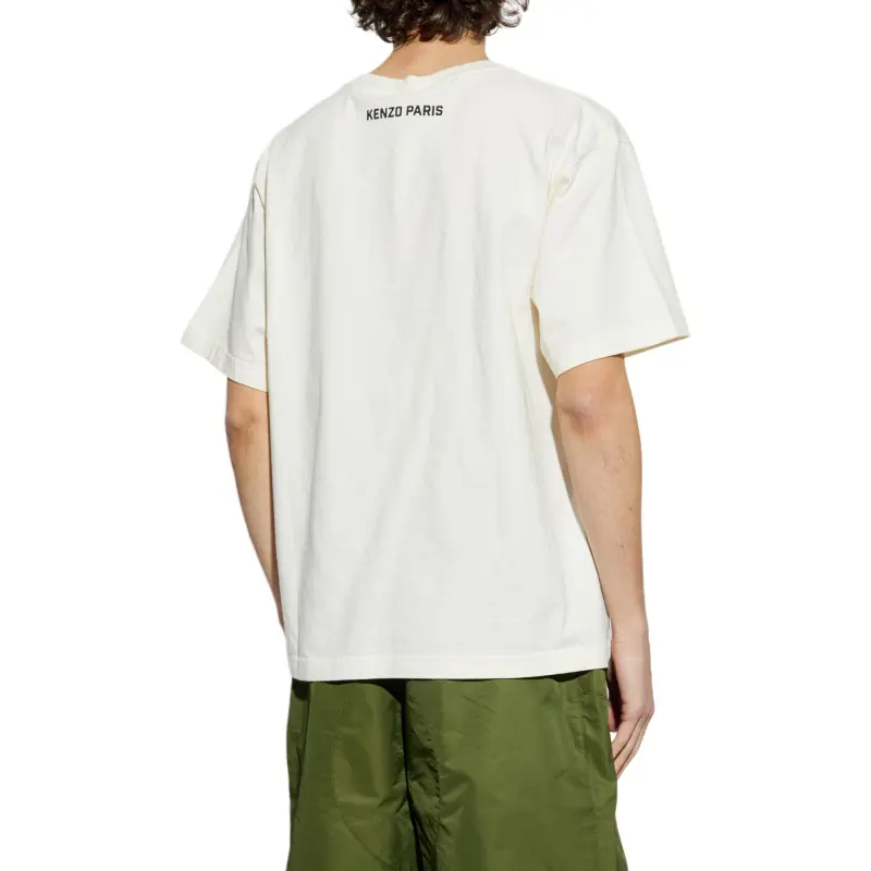 KENZO Graphic Printed Boxy T Shirt-2