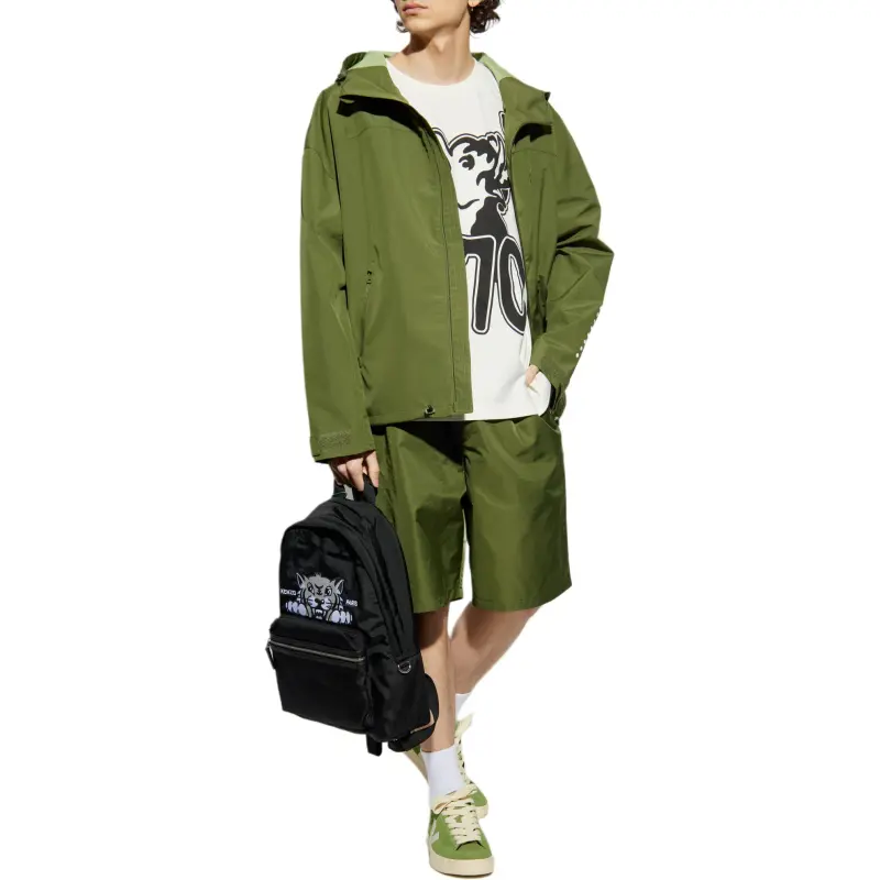 KENZO Graphic Printed Boxy T Shirt-3